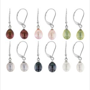 Cultured Pearl Earring Set of 6